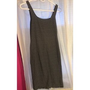 Striped B&W dress